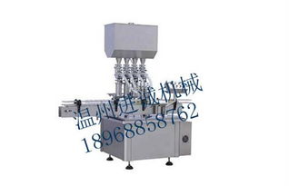 進誠牌直線式食用油灌裝機供應詳情